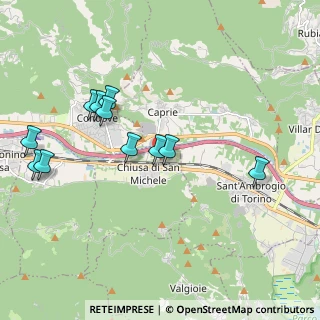Mappa Strada dei Caminetti, 10050 Chiusa di San Michele TO, Italia (2.03636)