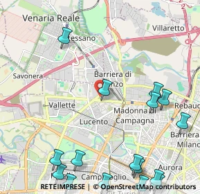 Mappa Carrefour Torino Grosseto, 10100 Torino TO, Italia (3.1475)