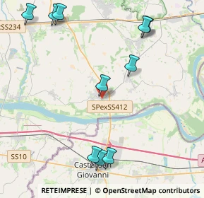 Mappa Via Marconi, 27017 Pieve Porto Morone PV, Italia (5.8475)