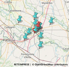 Mappa Via F. Soldati, 29010 Castelvetro Piacentino PC, Italia (8.29846)