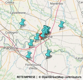 Mappa Via F. Soldati, 29010 Castelvetro Piacentino PC, Italia (9.20231)