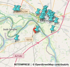 Mappa Via F. Soldati, 29010 Castelvetro Piacentino PC, Italia (4.29176)