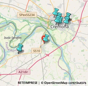 Mappa Via F. Soldati, 29010 Castelvetro Piacentino PC, Italia (4.29833)