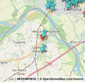 Mappa Via F. Soldati, 29010 Castelvetro Piacentino PC, Italia (3.7215)