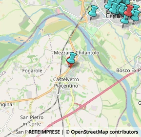 Mappa Via F. Soldati, 29010 Castelvetro Piacentino PC, Italia (3.745)