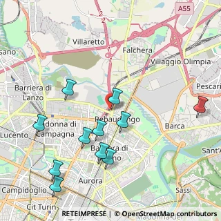 Mappa Via Reiss Romoli, 10155 Torino TO, Italia (2.24636)