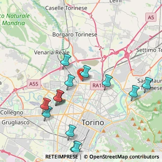 Mappa Via Pompeo Colajanni, 10148 Torino TO, Italia (4.63071)