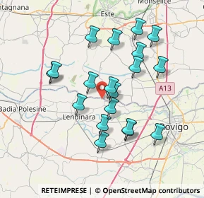 Mappa Via di Sopra, 45020 Lusia RO, Italia (6.68316)