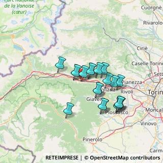 Mappa Via Torino, 10050 Sant'Antonino di Susa TO, Italia (11.2615)
