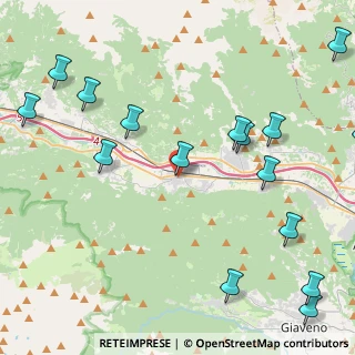 Mappa Via Torino, 10050 Sant'Antonino di Susa TO, Italia (5.7575)