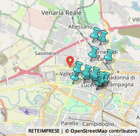 Mappa Corso Ferrara, 45010 Torino TO, Italia (1.56286)