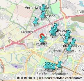 Mappa Corso Ferrara, 45010 Torino TO, Italia (2.01333)