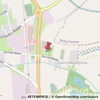 Mappa Via Case Basse, 31, 27017 Pieve Porto Morone, Pavia (Lombardia)