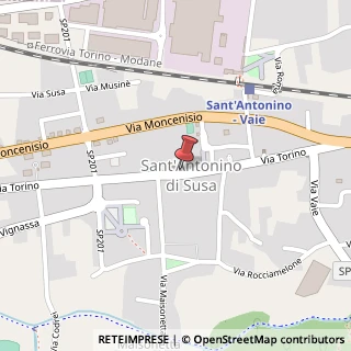 Mappa Via Torino, 91, 10050 Sant'Antonino di Susa, Torino (Piemonte)