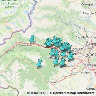 Mappa SS 25 KM 32, 10050 Vaie TO, Italia (10.5845)