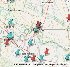 Mappa Via Dante Alighieri, 29010 Castelvetro Piacentino PC, Italia (22.21842)