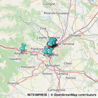 Mappa Via Lucca, 10151 Torino TO, Italia (12.70636)