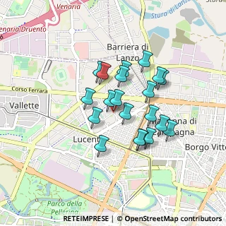Mappa Via Lucca, 10151 Torino TO, Italia (0.687)