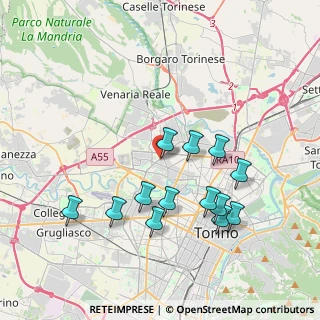 Mappa 10151 Torino TO, Italia (3.77769)