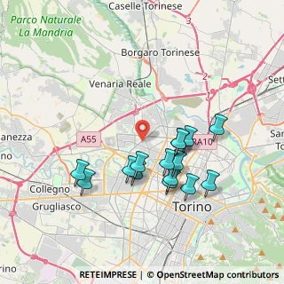 Mappa 10151 Torino TO, Italia (3.406)