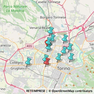 Mappa 10151 Torino TO, Italia (2.90417)