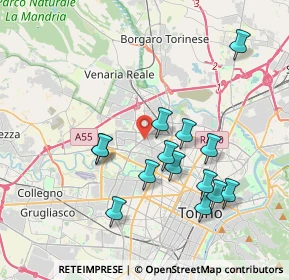 Mappa 10151 Torino TO, Italia (3.72071)