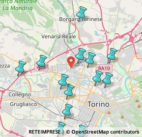 Mappa 10151 Torino TO, Italia (4.36769)