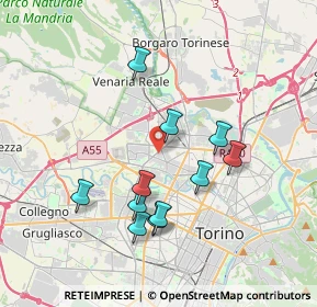 Mappa 10151 Torino TO, Italia (3.43)