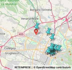 Mappa 10151 Torino TO, Italia (4.56)