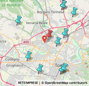 Mappa 10151 Torino TO, Italia (5.03)