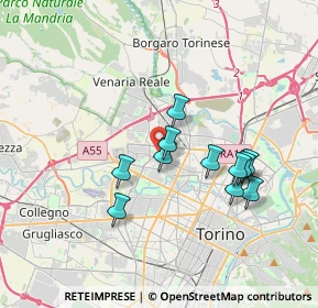 Mappa 10151 Torino TO, Italia (3.12)