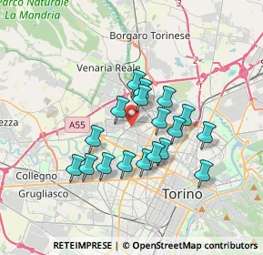 Mappa 10151 Torino TO, Italia (2.84611)