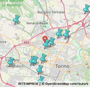 Mappa 10151 Torino TO, Italia (4.98769)