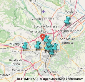 Mappa 10151 Torino TO, Italia (5.79)