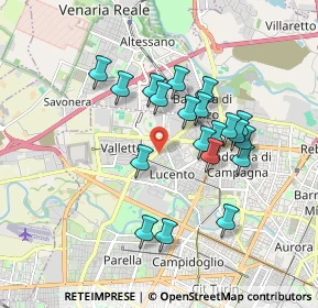 Mappa 10151 Torino TO, Italia (1.58)