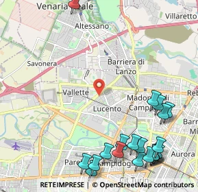Mappa 10151 Torino TO, Italia (3.019)