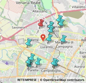 Mappa 10151 Torino TO, Italia (1.88938)