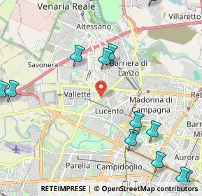 Mappa 10151 Torino TO, Italia (2.92833)