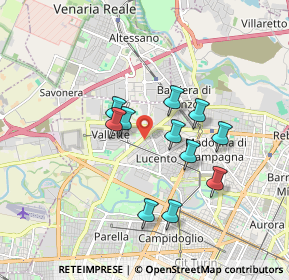 Mappa 10151 Torino TO, Italia (1.47545)