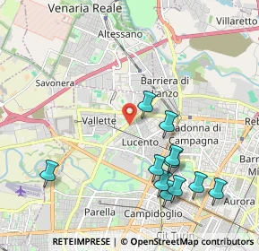 Mappa 10151 Torino TO, Italia (2.23273)