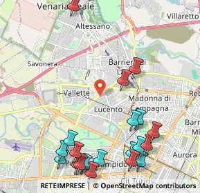 Mappa 10151 Torino TO, Italia (2.742)