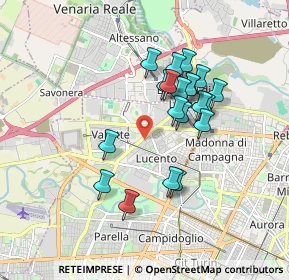 Mappa 10151 Torino TO, Italia (1.526)