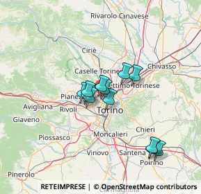 Mappa 10151 Torino TO, Italia (10.235)