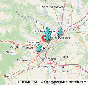 Mappa 10151 Torino TO, Italia (41.2575)