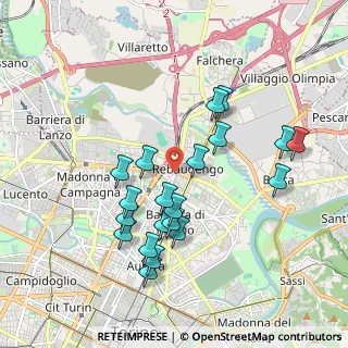 Mappa Piazza Rebaudengo Conti Di, 10155 Torino TO, Italia (1.852)