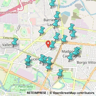 Mappa Via Lucento, 10151 Torino TO, Italia (1.046)