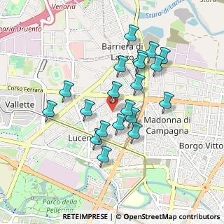 Mappa Via Lucento, 10151 Torino TO, Italia (0.806)