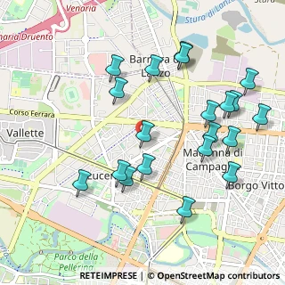 Mappa Via Lucento, 10151 Torino TO, Italia (1.092)