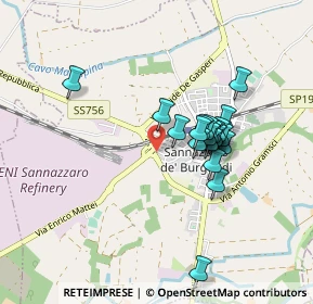Mappa Via Enrico Mattei, 27039 Sannazzaro de' Burgondi PV, Italia (0.721)
