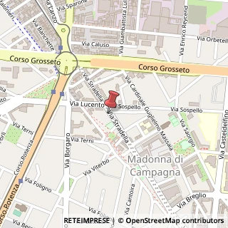Mappa Via Stradella, 215, 10147 Torino, Torino (Piemonte)